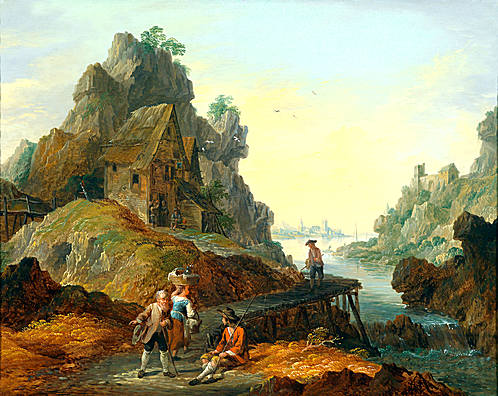 17-19世纪 世界风景油画 0862 宽高5388×4289分辨率300dpi