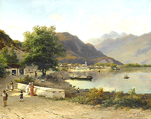 17-19世纪 世界风景油画 1005 宽高3144×2472分辨率72dpi
