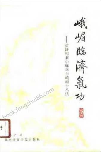 动静相兼小炼形与峨嵋十八法.傅伟中