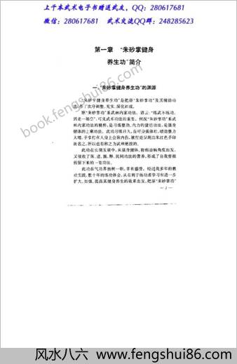 朱砂掌健身养生功