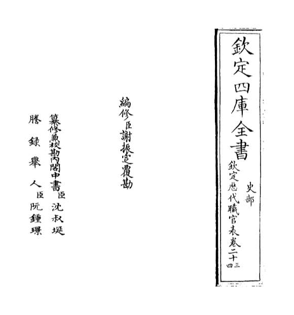 00761_钦定历代职官表卷二十三_卷二十四