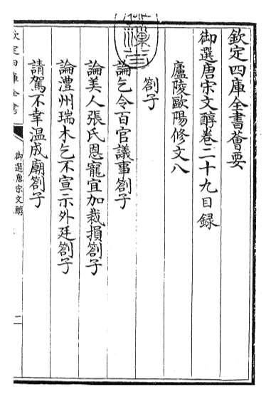 13911_御选唐宋文醇卷二十九_卷三十一