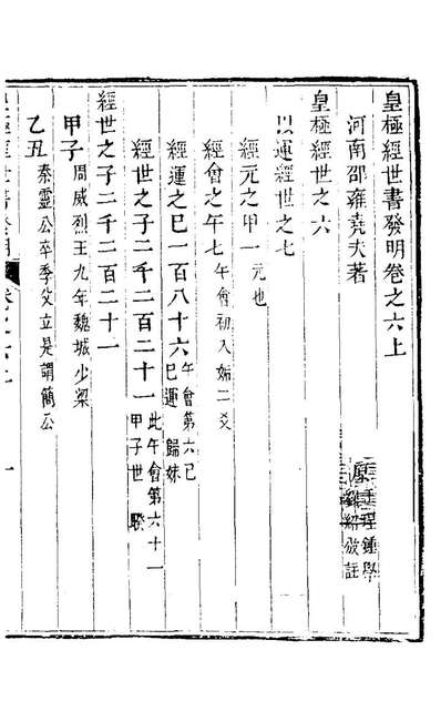 22277_皇极经世书发明五_刘绍攽撰