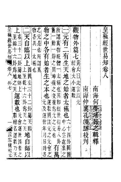 22648_皇极经世易知八_何梦瑶撰