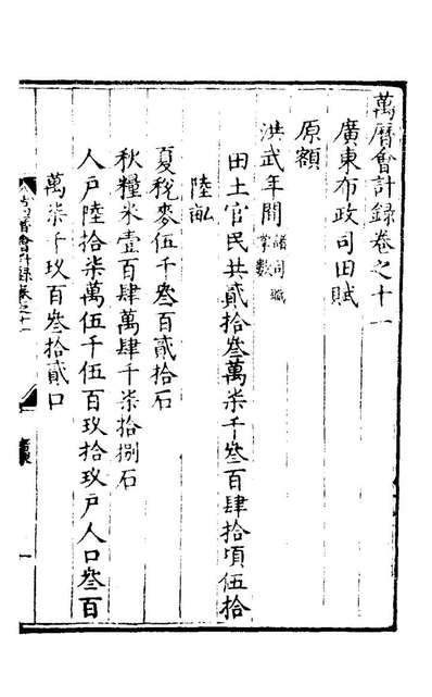 29072_万历会计录十_张学顏[等]撰