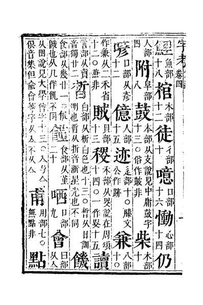 31331_四书五经字考二_毛锡縯辑