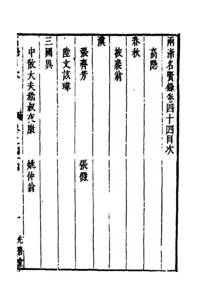 40032_两浙名贤录四十五_徐象梅撰