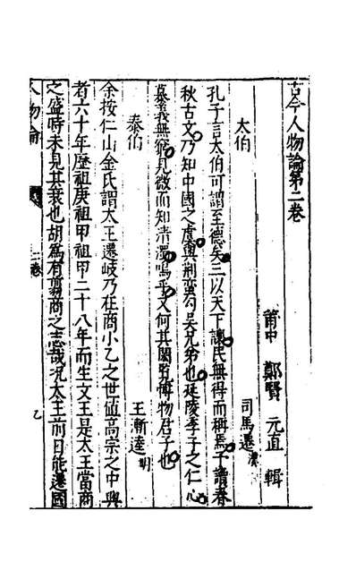 44381_古今人物论二_郑贤撰