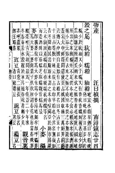 70487_南潯镇志十一_汪曰楨纂