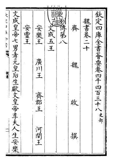 22537_魏书卷二十_卷二十一