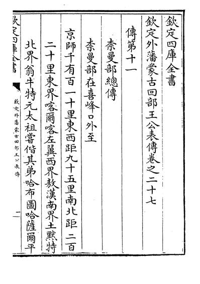 29171_钦定外藩蒙古回部王公表传卷二十七~卷三十五_
