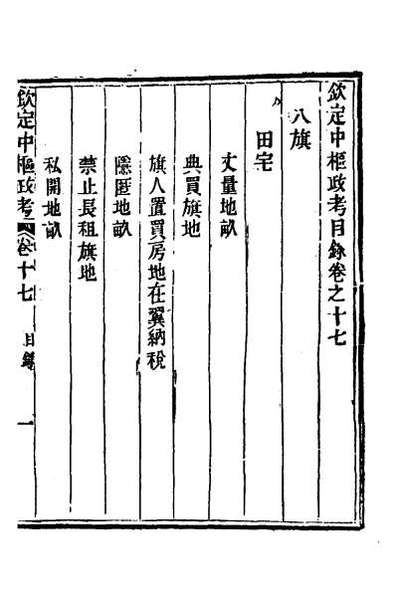 30030_钦定中枢政考十六