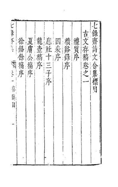 58473_七录斋诗文合集七