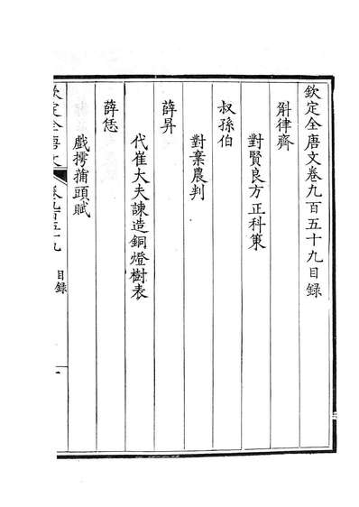 87635_钦定全唐文卷0959-0960_董誥戴衢亨武英殿