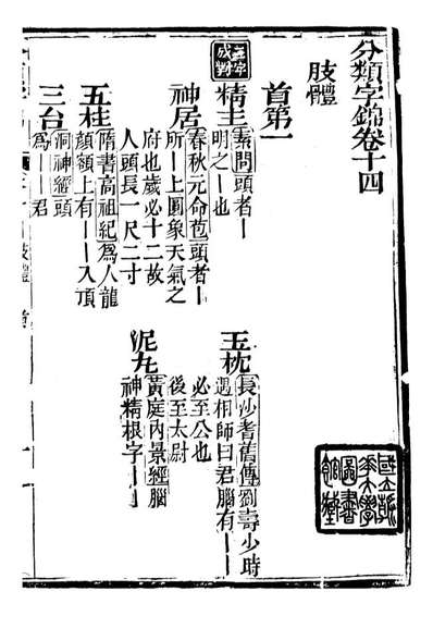 99608_分类字锦_何焯等奉敕纂