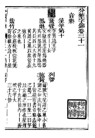 99625_分类字锦_何焯等奉敕纂