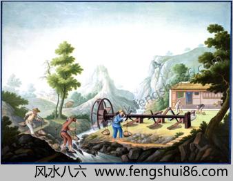 1825年水粉画-中华商品贸易状况