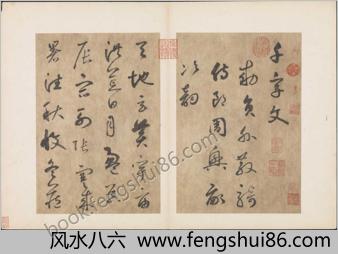 书千文册.三十七开.元.边武.草书.台北故宫博物院藏.元至正元年本
