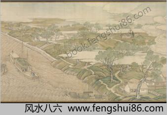 乾隆南巡图卷.04.第四卷.阅视黄淮河工.清.徐扬绘.41910X2533像素.绢本.大都会艺术博物馆藏
