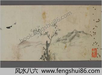 桂川甫贤动物画