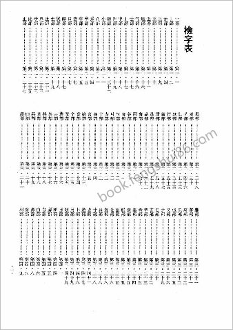 楷书大字典