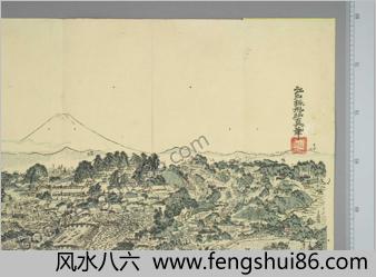 江戸絵図.锹形绍真画
