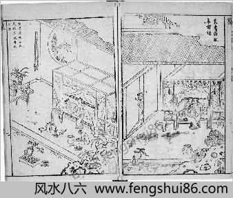 法国国图藏.明末清初坊刊本-拍案惊奇二集.书前版画.明.凌濛初编撰.法国国家图书馆藏.明末清初坊刊本