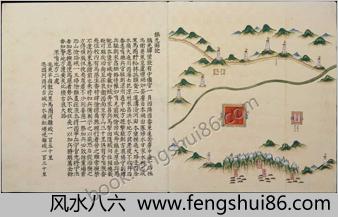甘肃镇战守图略.附西域土地人物.明嘉靖时期纸本彩绘.台北故宫博物院藏