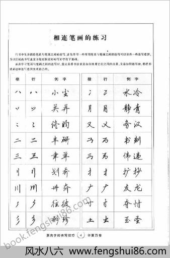 田英章漂亮字的快写技巧