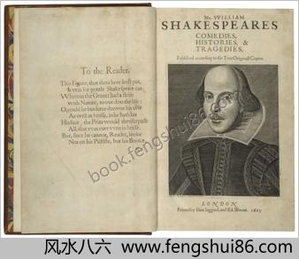 第一部戏剧全集.The.First.Folio.of.Shakespeare.莎士比亚.英文版.1623年