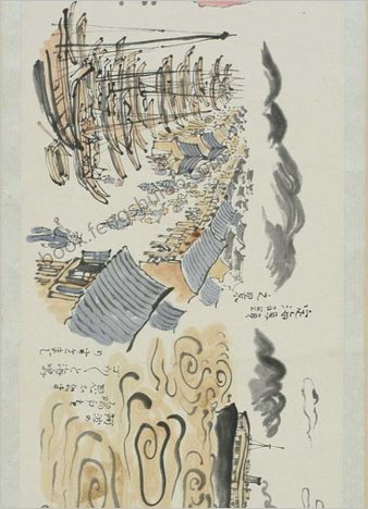 舟山岛画巻