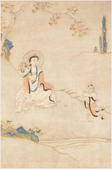 顾绣五十三参图册.清初绣制.北京故宫博物院藏 顾绣五十三参图册.清初绣制.北京故宫博物院藏