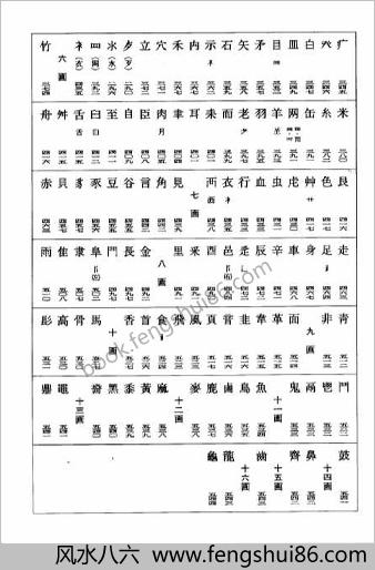 颜真卿书法字典
