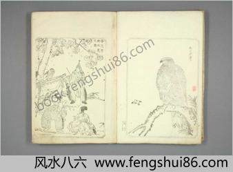鹰镜.河锅暁斎.文久二年.1862年