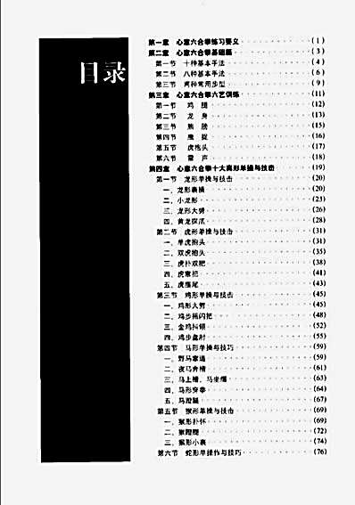 心意六合拳十大真形单操与技击.闫无为.完整版.pdf