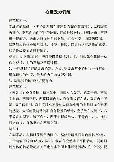 心意发力训练.完整版.pdf