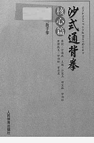 沙氏通背拳核心篇.完整版.pdf