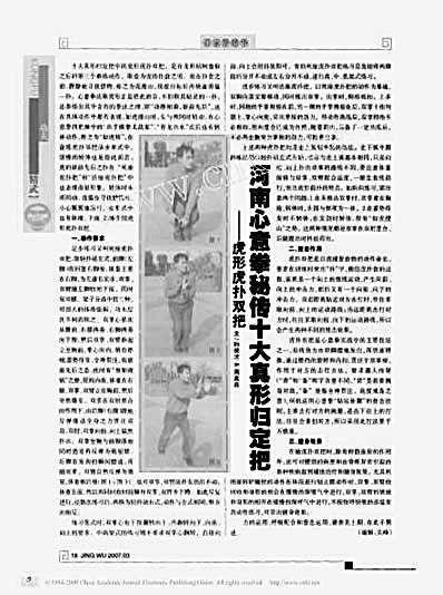 河南心意拳秘传十大真形归定把_虎形虎扑双把.完整版.pdf