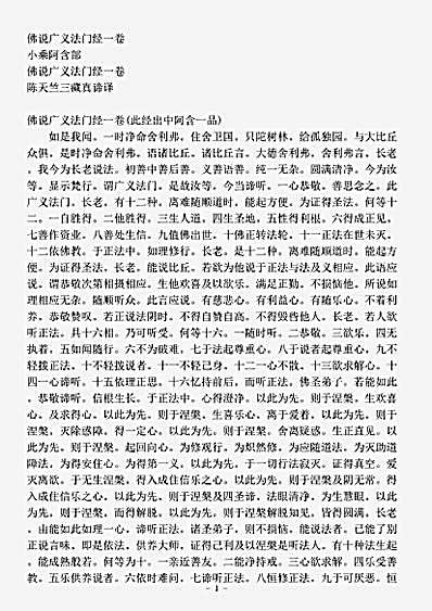 小乘阿含部.佛说广义法门经.pdf