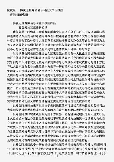 印度撰述经部方等部-佛说无量寿佛名号利益大事因缘经-曹魏-康僧铠.pdf