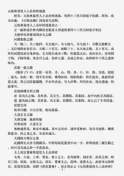 洞真部玉诀类-元始无量度人上品妙经通义-明-张宇初.pdf