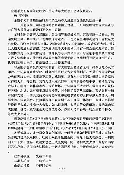 密教部.金刚手光明灌顶经最胜立印圣无动尊大威怒王念诵仪轨法品-唐-不空.pdf