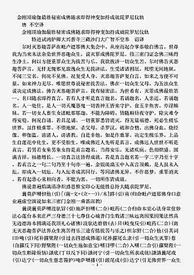 密教部.金刚顶瑜伽最胜秘密成佛随求即得神变加持成就陀罗尼仪轨-唐-不空.pdf