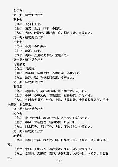 古医书.食疗方佚名.pdf