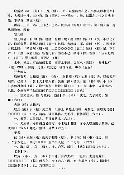 古医书.马王堆帛书五十二病方-汉-佚名.pdf