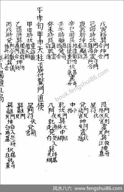 《奇门法窍》08_古本