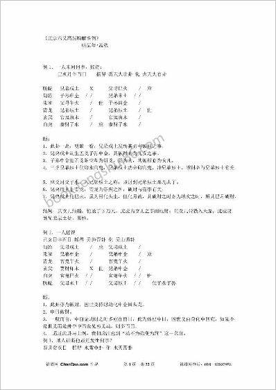 《正宗六爻高层断解实例》