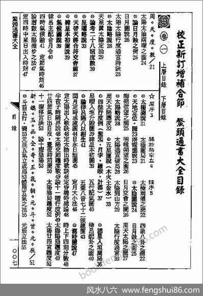 《鳌头通书大全》熊宗立