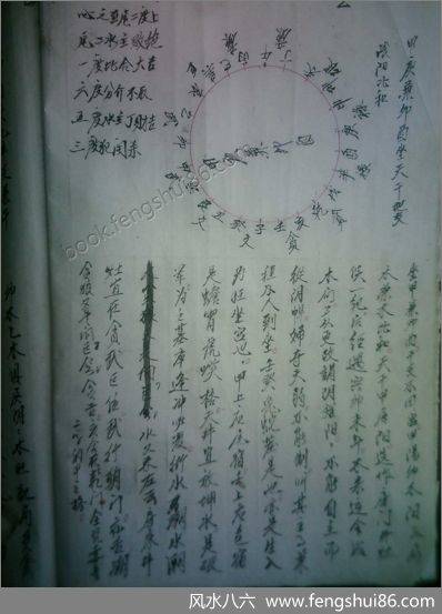 《立向开门放水分金度数全书》谭泗娥