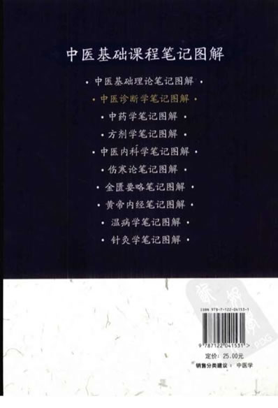 中医诊断学笔记图解.高清.电子版.pdf